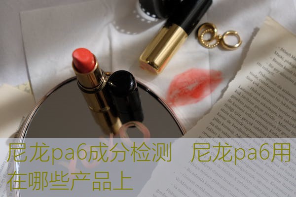 尼龙pa6成分检测  尼龙pa6用在哪些产品上